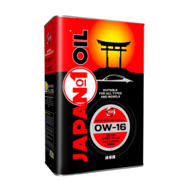 モーターオイルは 0W-16 JAPA№1 OIL